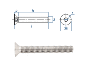 M4 x 12mm Senkschrauben DIN7991 Edelstahl A2 (10 Stk.)