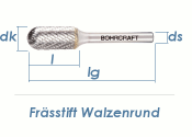 10mm HM-Frässtift Walzenrund (1 Stk.)