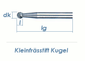 3mm HM-Kleinfrässtift Kugel (1 Stk.)