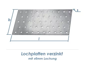 80 x 240 x 2mm Lochplatten (1 Stk.)