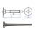 M5 x 40mm Torbandschrauben DIN603 Edelstahl A2 (10 Stk.)