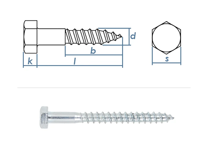 RS PRO Edelstahl Sechskantschraube A2 M4, Länge 10mm | RS