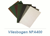 K320 Vliesbogen sehr fein Korund dunkelgr&uuml;n - NPA400 (1 Stk.)