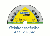 76 x 1mm Kleintrennscheibe f. Stahl / Edelstahl - A660R Supra (1 Stk.)
