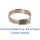 25-40mm / 12mm Band Schlauchklemmen Edelstahl A4 (1 Stk.)