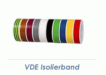 15mm VDE Isolierband schwarz - 10m Rolle(1 Stk.)