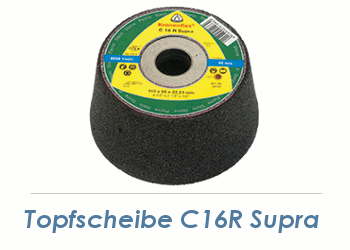 110 x 55mm Schleiftopf für Beton/Stein - C16R Supra (1 Stk.)