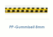 8mm PP Gummiseil Bunt (je 1 lfm)