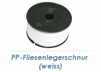 4mm PP- Fliesenlegerschnur weiß 50 m (1 Stk.)