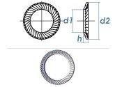 M6 Schnorr&reg; Sicherungsscheibe verzinkt (10 Stk.)