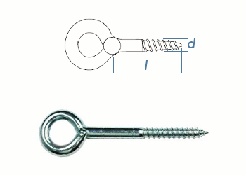 12 x 160mm Gerüstösenschrauben verzinkt (1 Stk.)