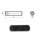 M5 x 12mm Gewindestift Kegelkuppe DIN913 45H schwarz (100 Stk.)