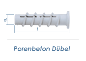 6 x 50mm Porenbeton D&uuml;bel (10 Stk.)