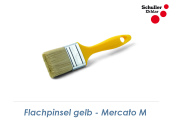 40mm Flachpinsel gelb (1 Stk.)