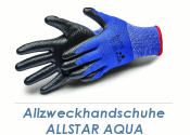 Allzweckhandschuhe Nitril Allstar Aqua schwarz Gr. 11...