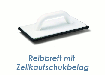 280 x 140mm Reibbrett mit Zellkautschukbelag Till Latex (1 Stk.)