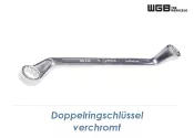 SW8 x 9 WGB Doppelringschlüssel verchromt (1 Stk.)