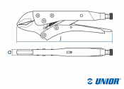 175mm Universal Gripzange 430/3 max. 30mm (1 Stk.)