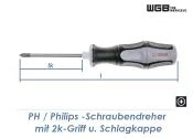 PH3 x 150mm WGB Philips Schraubendreher mit 2K Griff (1...