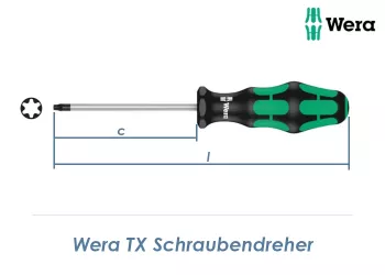 TX10 Wera Schraubendreher 367 (1 Stk.)