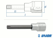 M8 UNIOR Vielzahn Steckschlüssel mit 1/2"...