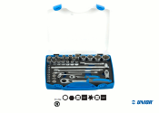 1/4" +  1/2" UNIOR Steckschlüssel Set...