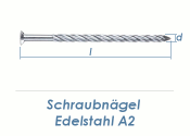 3,4 x 80mm Schraubn&auml;gel Edelstahl A2 (10 Stk.)