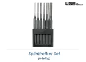 2-8mm WGB Splinttreiber Set 6-teilig (1 Stk.)