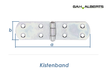 135 x 35mm Kistenband verzinkt (1 Stk.)