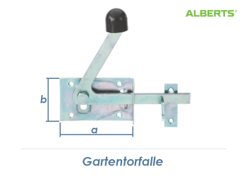 100 x 60mm Gartentorfalle verzinkt   (1 Stk.)