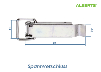 94 x 24mm Spannverschluss verzinkt (1 Stk.)