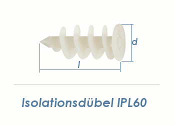 25 x 58mm Isolierdübel IPL (1 Stk.)