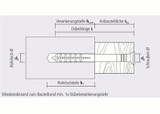 6 x 80mm Nageld&uuml;bel m. Flachkopf Edelstahl A2 (10 Stk.)