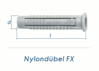 8 x 40mm Nylondübel FX (10 Stk.)