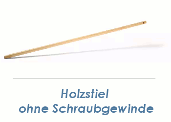 24mm Holzstiel ohne Schraubgewinde (1 Stk.)