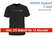 SK2025 Support Shirt Gr. L / Schwarz --  inkl. 3% Rabatt...