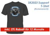 SK2022 Support Shirt Gr. M / Grau --  inkl. 3% Rabatt f&uuml;r 12 Monate -- (1 Stk.)