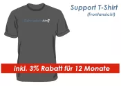 SK2026 Support Shirt Gr. M / Grau --  inkl. 3% Rabatt für 12 Monate -- (1 Stk.)