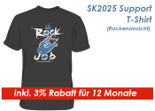 SK2025 Support Shirt Gr. L / Grau --  inkl. 3% Rabatt...