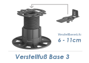6-11cm Verstellfu&szlig; Base 3 f&uuml;r Terrassenunterkonstruktion (1 Stk.)
