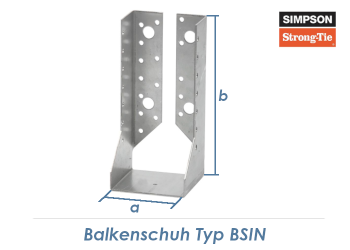 140 x 180mm Balkenschuh Innen (1 Stk.)