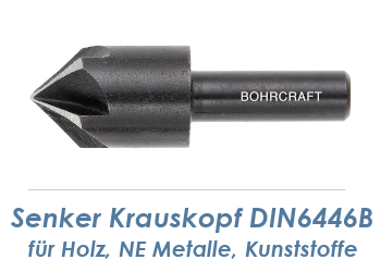 10mm Krauskopf Senker DIN6446B für Holz, NE Metalle, Kunststoff  (1 Stk.)
