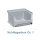 100 x 102 x 60mm Stapelsichtbox Gr.1 grau (1 Stk.)