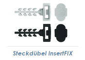 10mm Steckdübel InsertFIX schwarz (10 Stk.)