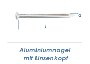 4,5 x 60mm Aluminiumn&auml;gel Linsenkopf  (10 Stk.)