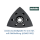Metabo Starlock Dreieckschleifplatte 93 mm mit Kletthaftung  (1 Stk.)