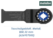 30 x 42mm Metabo Bi-Metall Tauchs&auml;geblatt Starlock f&uuml;r Metall + NE Metall  (1 Stk.)