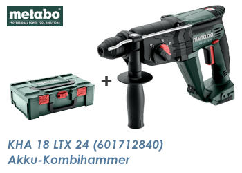 Metabo Akku-Kombihammer KH 18 LTX 24 (1 Stk.)