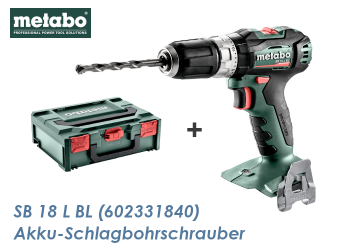 Metabo Akku-Schlagbohrschrauber SB 18 L BL (1 Stk.)