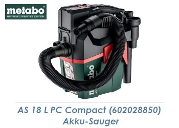Metabo Akku-Sauger AS 18 L PC Compact (1 Stk.)